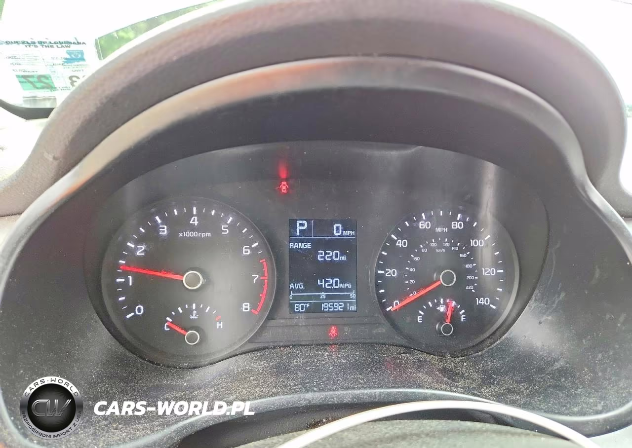 2020 Kia Rio S VIN:3KPA24AD8LE302316 - 9