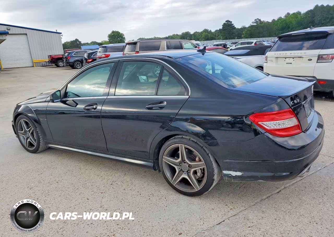 2010 Mercedes-Benz C 63 Amg VIN:WDDGF7HB6AF450252 - 2