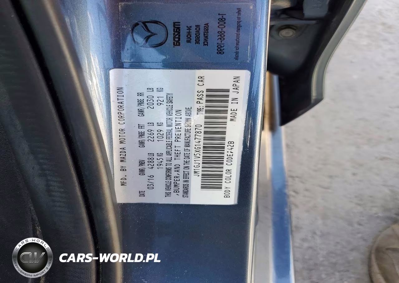 2016 Mazda 6 Touring VIN:JM1GJ1V5XG1477870 - 13