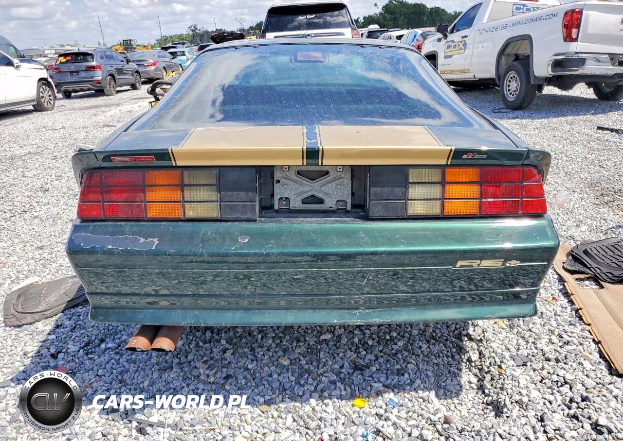 1992 Chevrolet Camaro Rs VIN:1G1FP23E7NL158651 - 6