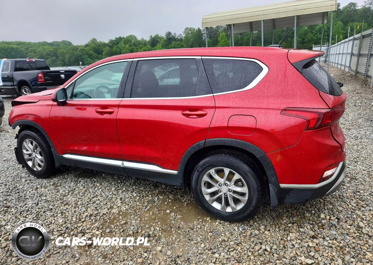 2019 Hyundai Santa Fe Se VIN:5NMS23AD9KH127922 - 2