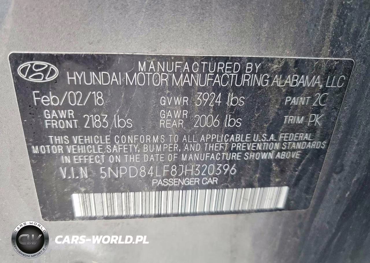 2018 Hyundai Elantra Sel VIN:5NPD84LF8JH320396 - 12