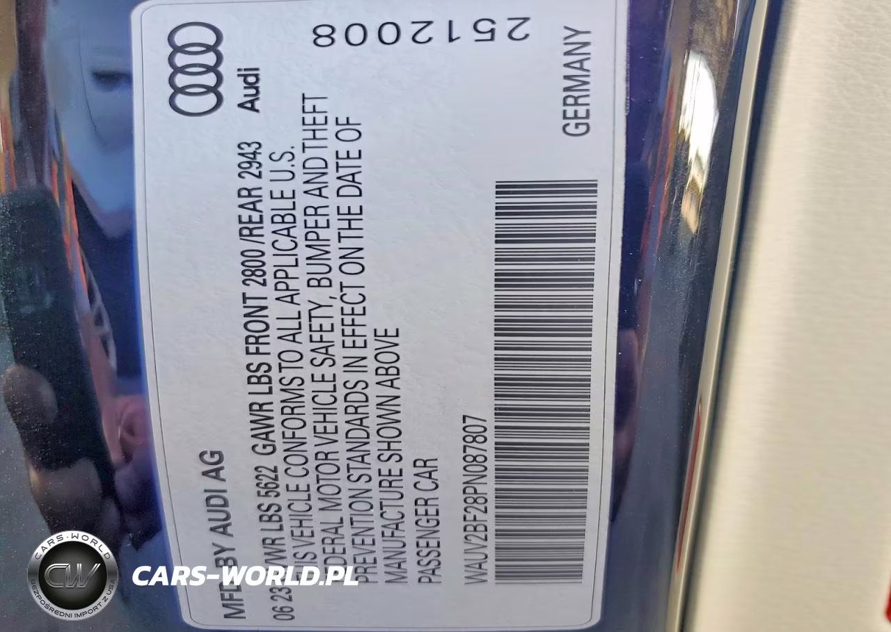 2023 Audi A7 Prestige S-Line VIN:WAUV2BF28PN087807 - 13