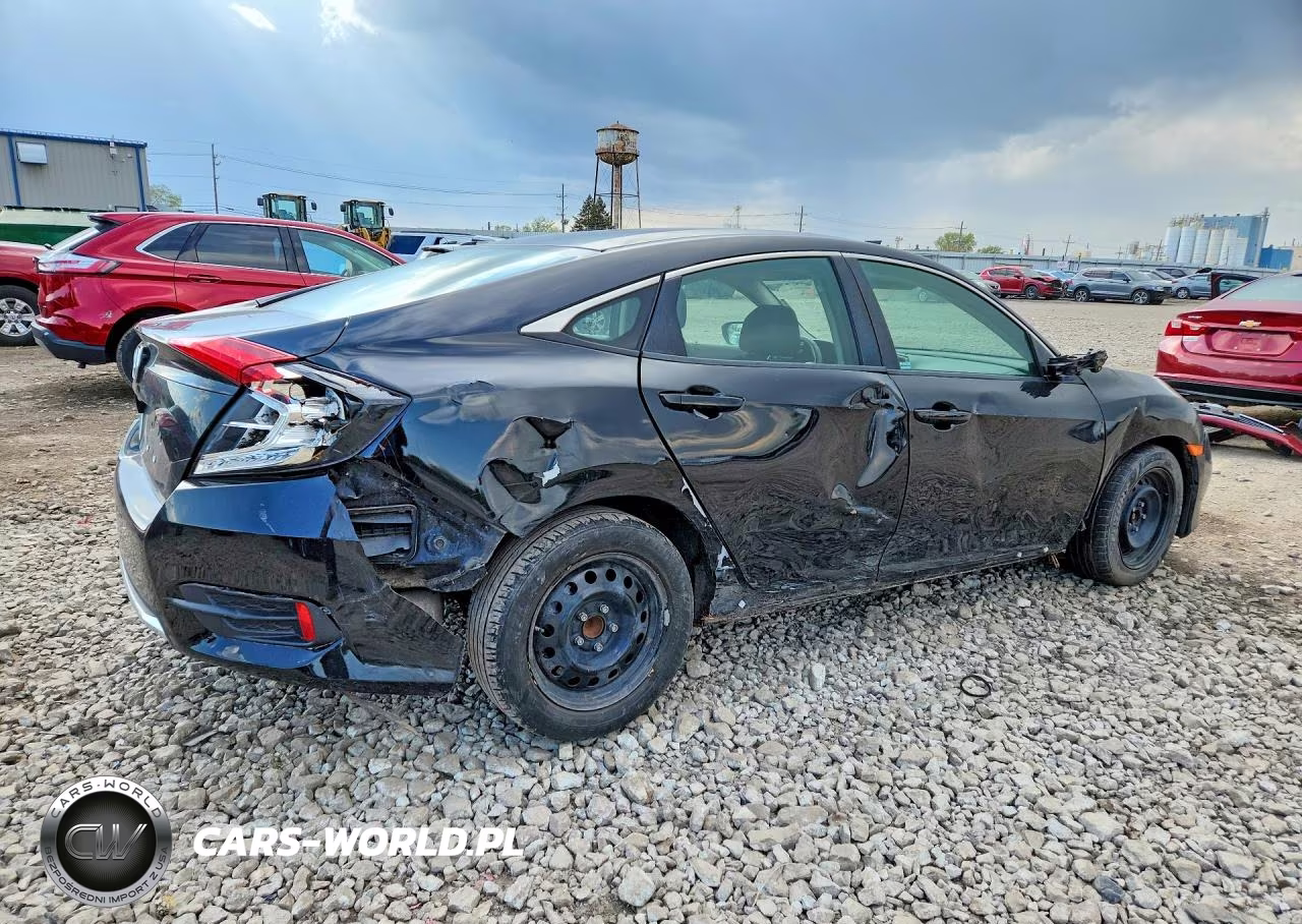 2019 Honda Civic Lx VIN:2HGFC2F6XKH529500 - 3