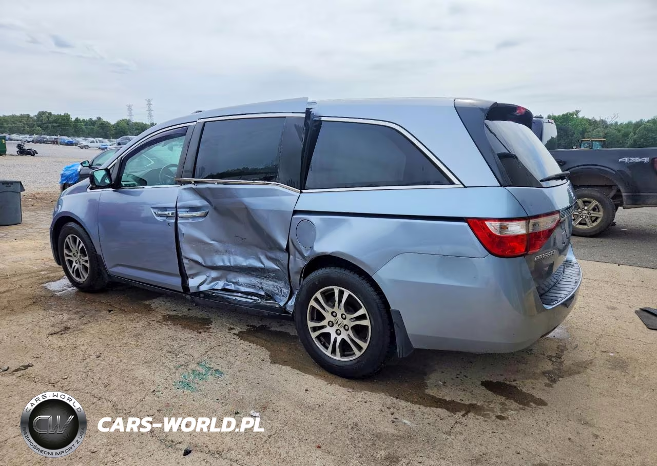 2012 Honda Odyssey Exl VIN:5FNRL5H67CB026654 - 2
