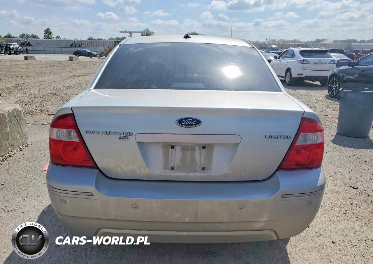 2007 Ford Five Hundred Limited VIN:1FAHP28197G145553 - 6