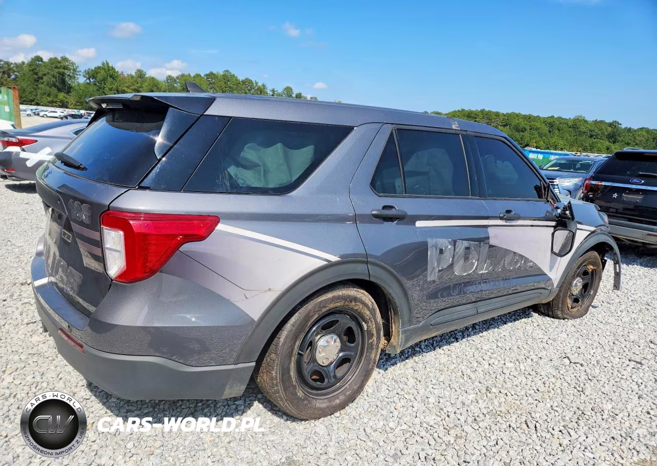 2022 Ford Explorer Police Interceptor VIN:1FM5K8AC4NGA26425 - 3