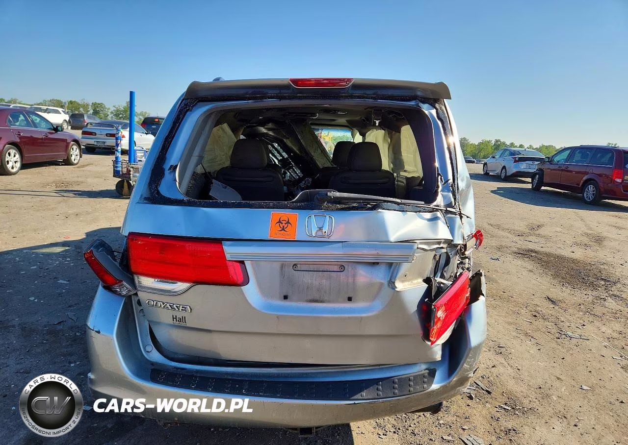 2008 Honda Odyssey Exl VIN:5FNRL38788B103200 - 6