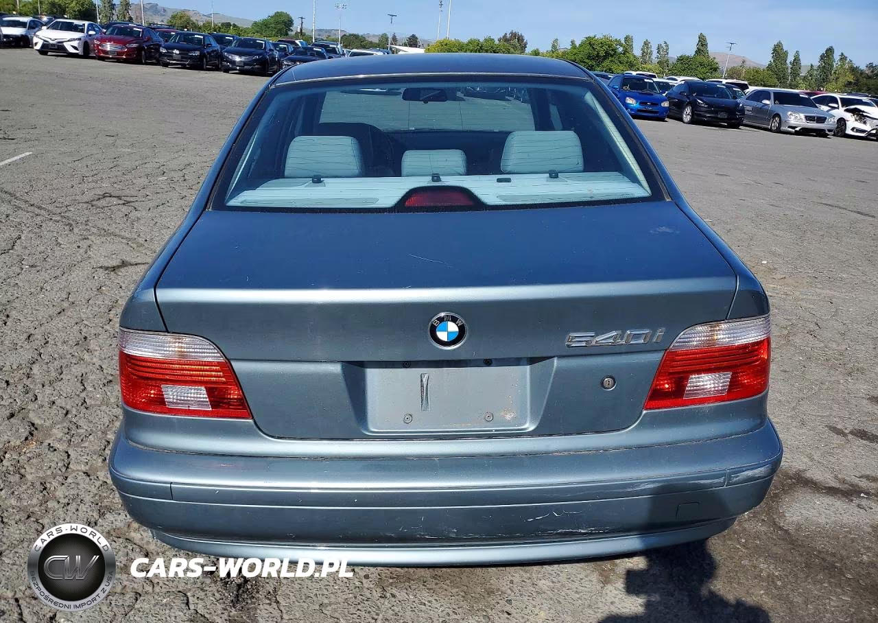 2001 BMW 540 I Automatic VIN:WBADN63421GM72288 - 6