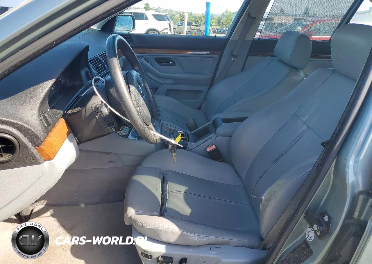 2001 BMW 540 I Automatic VIN:WBADN63421GM72288 - 7
