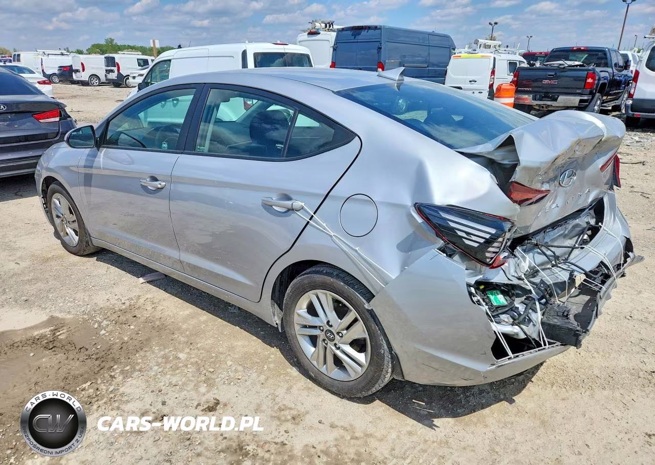 2020 Hyundai Elantra Sel VIN:KMHD84LF8LU027750 - 2