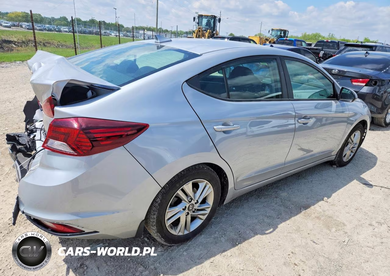 2020 Hyundai Elantra Sel VIN:KMHD84LF8LU027750 - 3