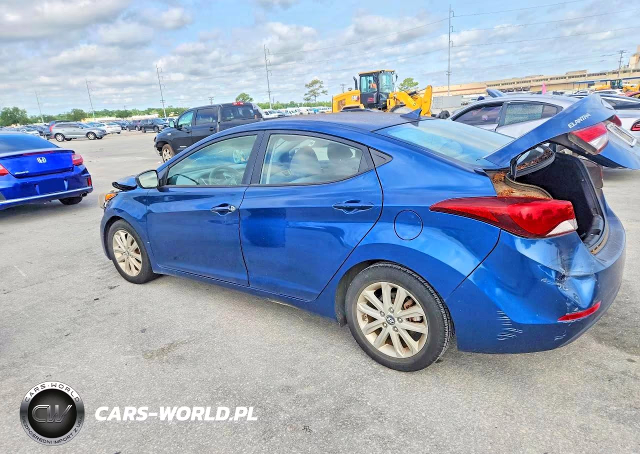 2014 Hyundai Elantra Se VIN:KMHDH4AE8EU166743 - 2