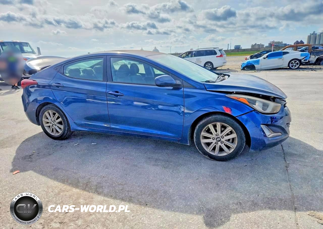 2014 Hyundai Elantra Se VIN:KMHDH4AE8EU166743 - 4