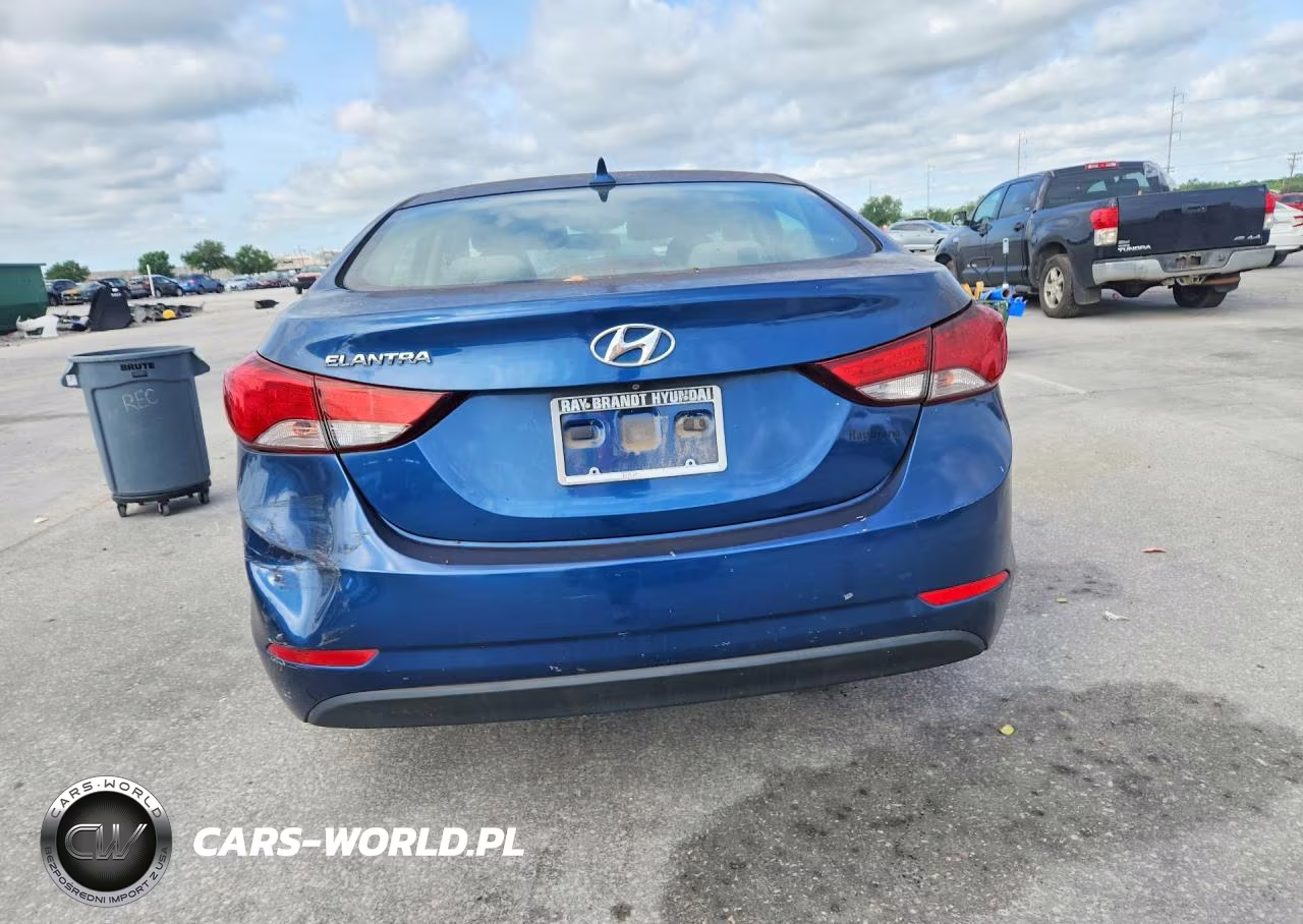 2014 Hyundai Elantra Se VIN:KMHDH4AE8EU166743 - 6
