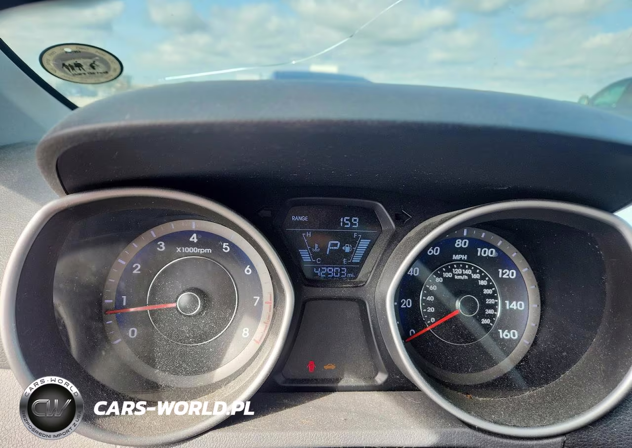 2014 Hyundai Elantra Se VIN:KMHDH4AE8EU166743 - 9