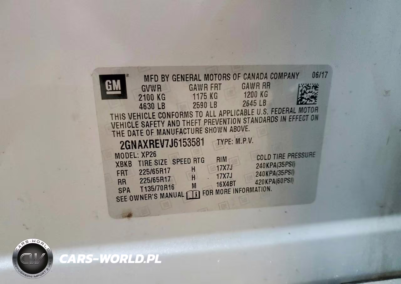 2018 Chevrolet Equinox Ls VIN:2GNAXREV7J6153581 - 13