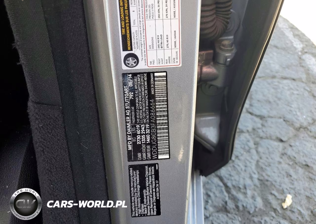 2015 Mercedes-Benz S 550 VIN:WDDUG8CB3FA086664 - 12