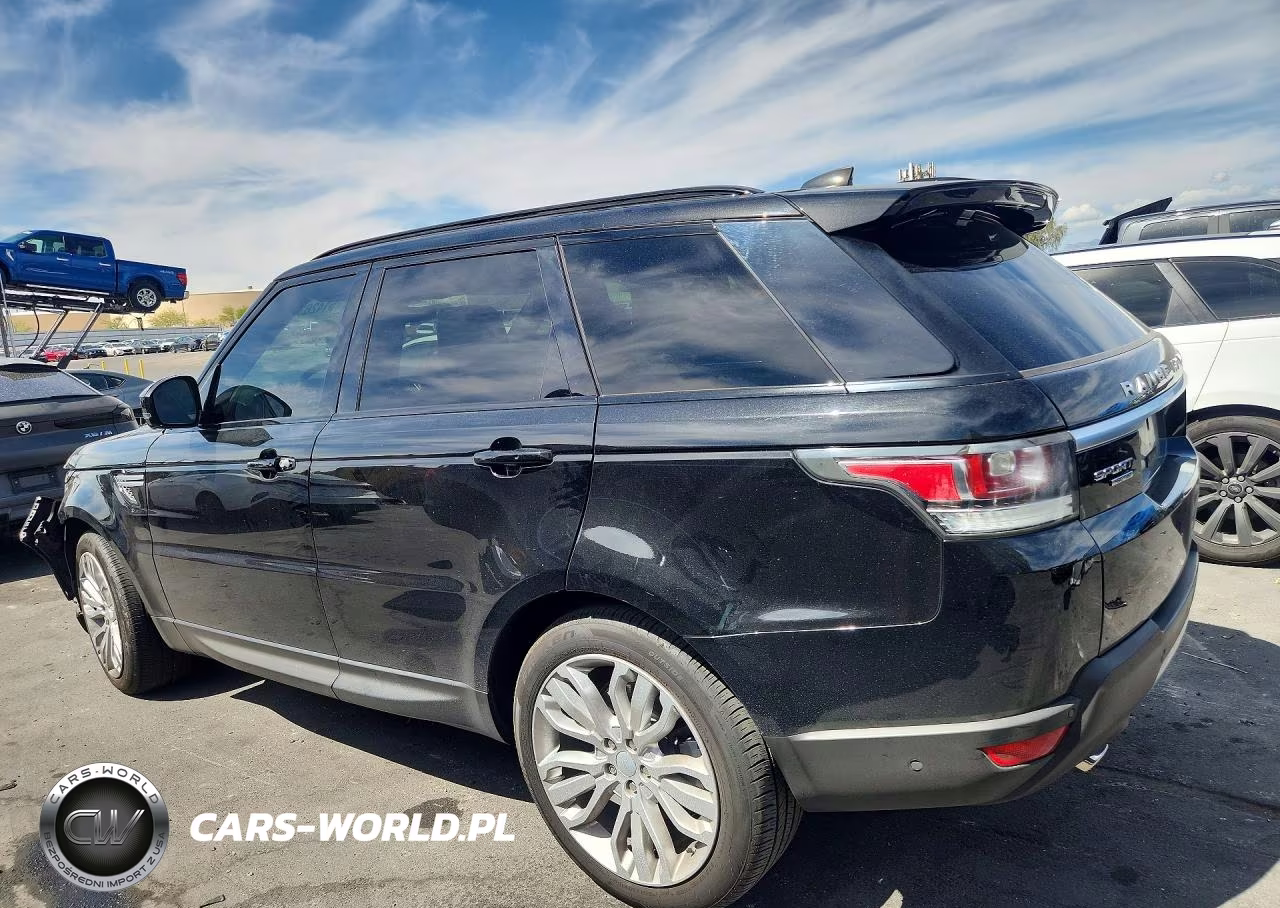 2017 Land Rover Range Rover Sport Hse VIN:SALWR2FK9HA669449 - 2