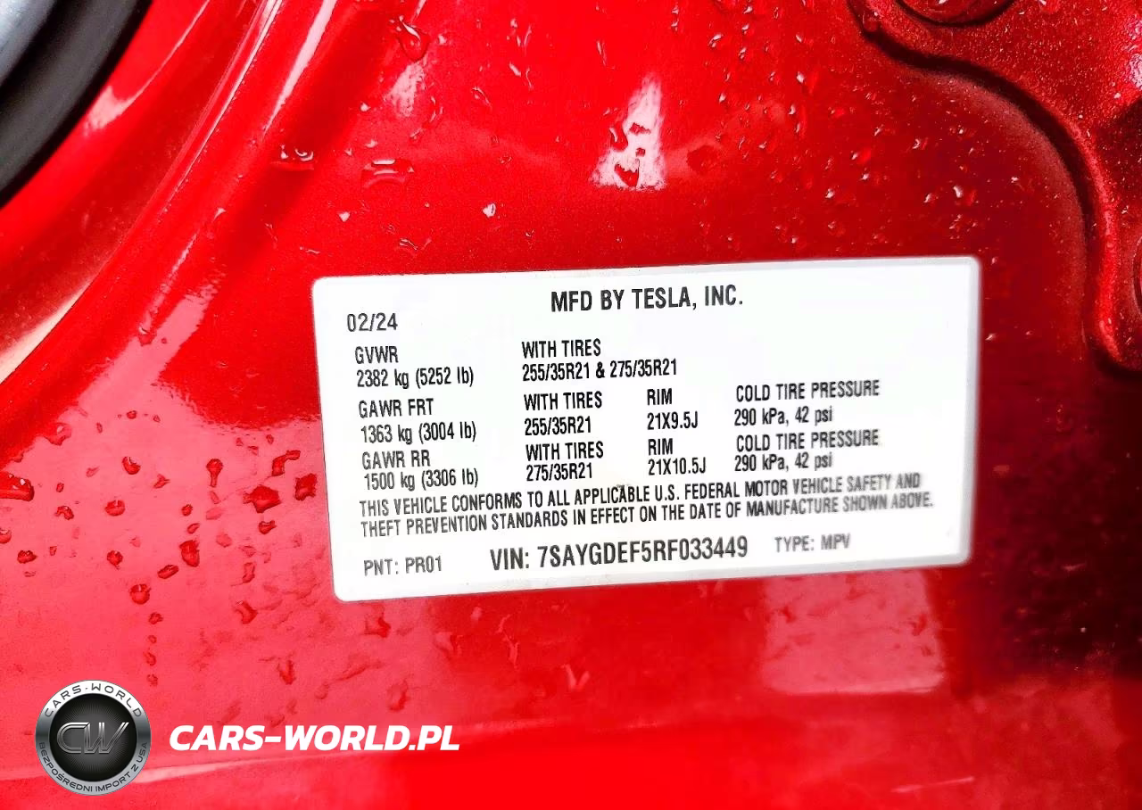 2024 Tesla Model Y VIN:7SAYGDEF5RF033449 - 13
