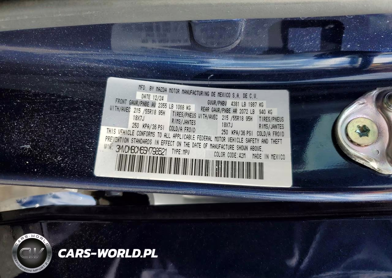 2025 Mazda Cx-30 Preferred VIN:3MVDMBCM6SM798521 - 13