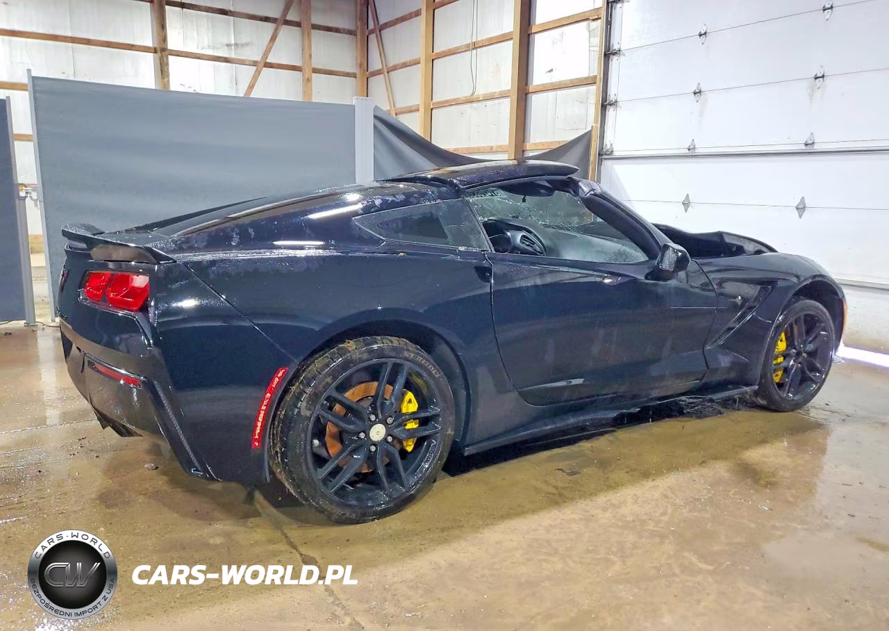 2015 Chevrolet Corvette Stingray Z51 2Lt VIN:1G1YK2D75F5114953 - 3