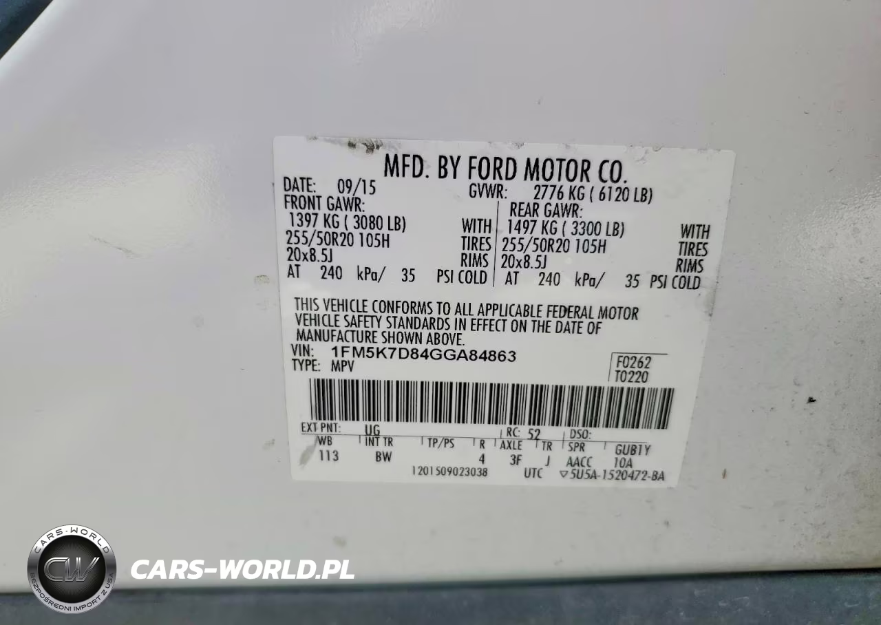 2016 Ford Explorer Xlt VIN:1FM5K7D84GGA84863 - 14