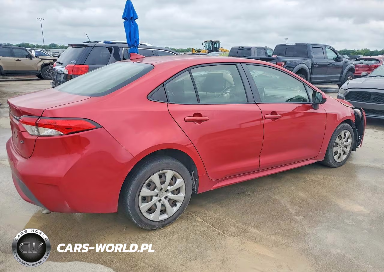 2020 Toyota Corolla Le VIN:JTDEPRAE1LJ109176 - 3