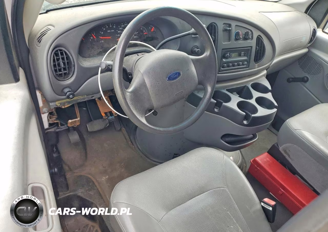 2007 Ford E250 Delivery Van VIN:1FTNE24W17DB26694 - 8
