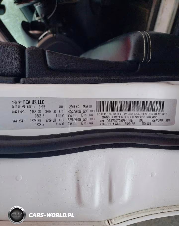 2015 Jeep Grand Cherokee Limited VIN:1C4RJFBG5FC794664 - 13