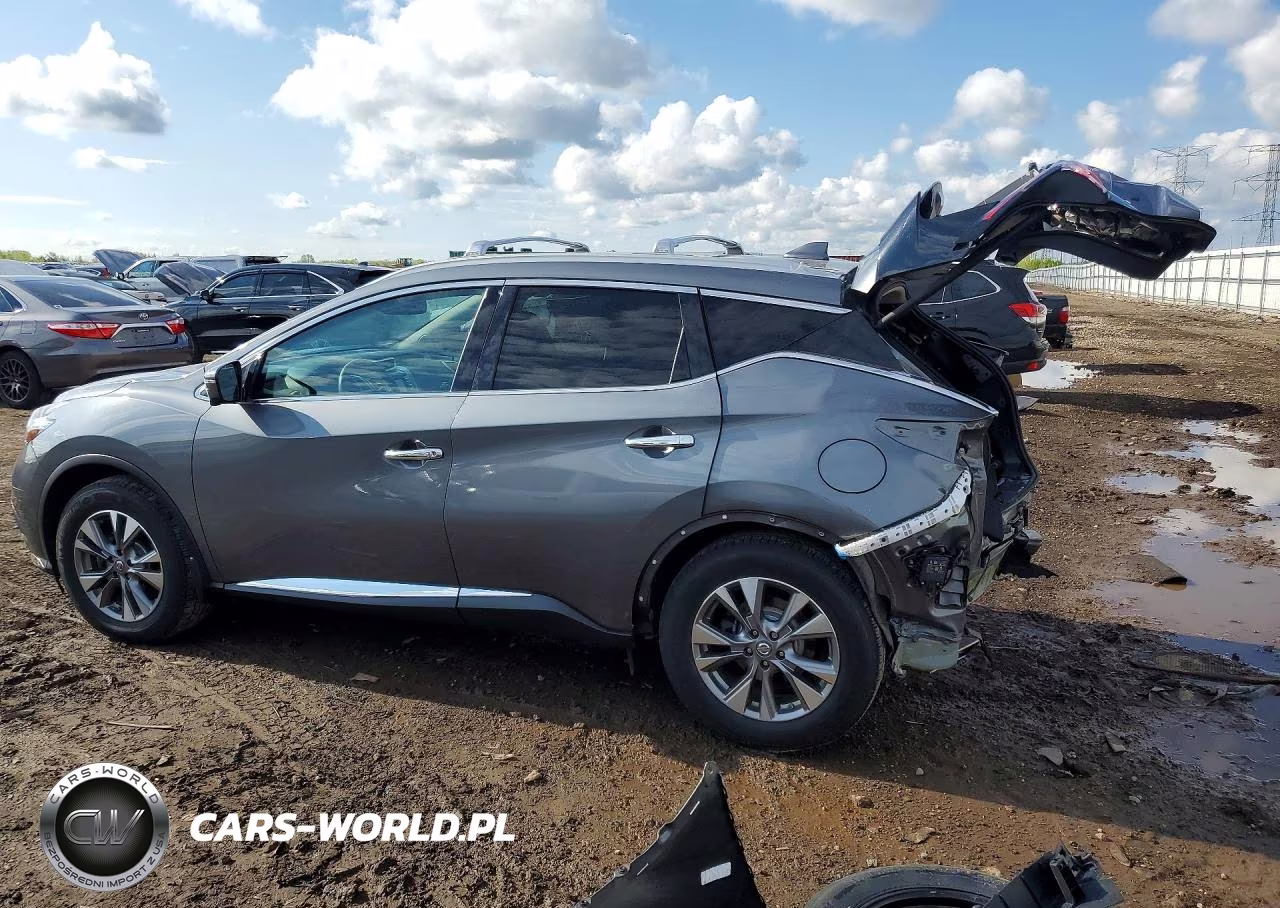 2018 Nissan Murano Sl VIN:5N1AZ2MH1JN108438 - 2
