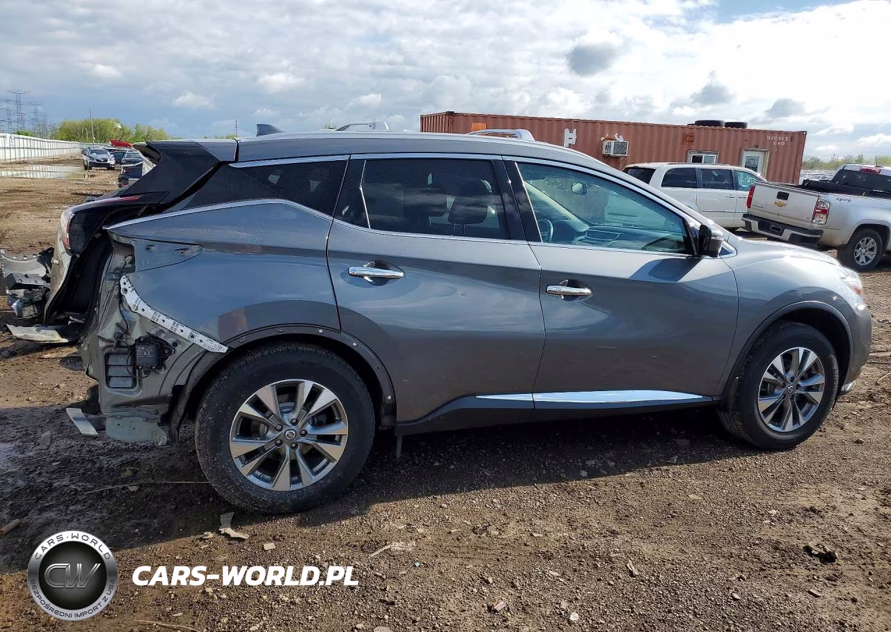 2018 Nissan Murano Sl VIN:5N1AZ2MH1JN108438 - 3