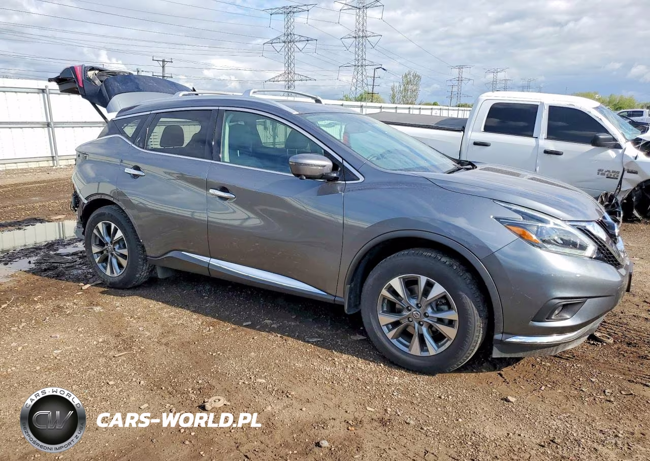 2018 Nissan Murano Sl VIN:5N1AZ2MH1JN108438 - 4