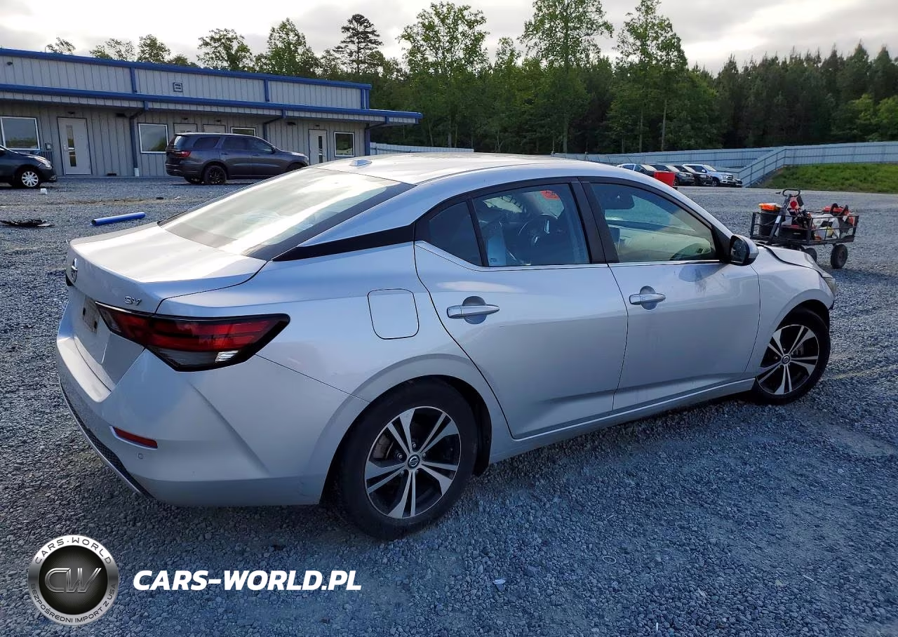 2021 Nissan Sentra Sv VIN:3N1AB8CV0MY236926 - 3