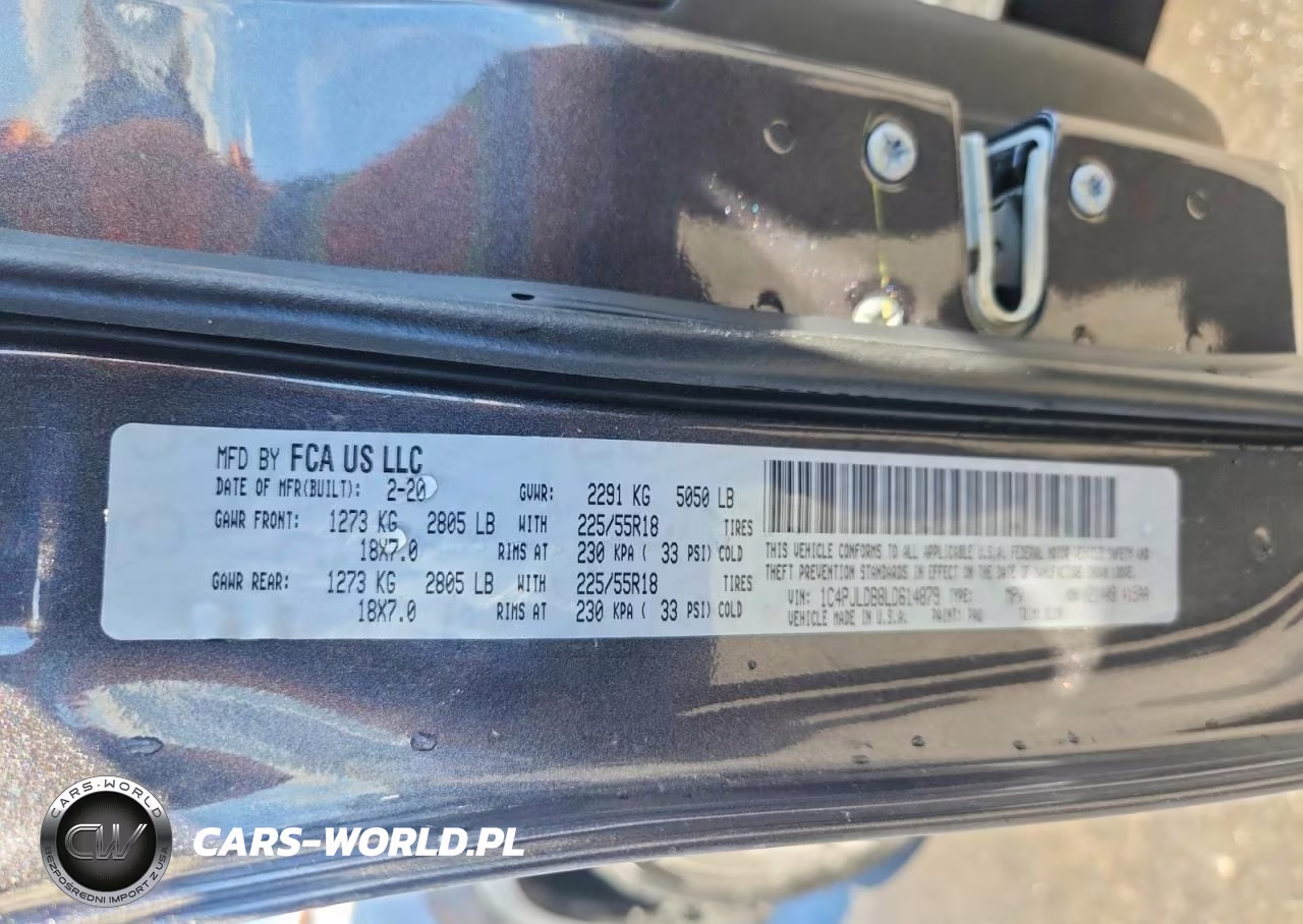 2020 Jeep Cherokee Limited VIN:1C4PJLDB8LD614879 - 12
