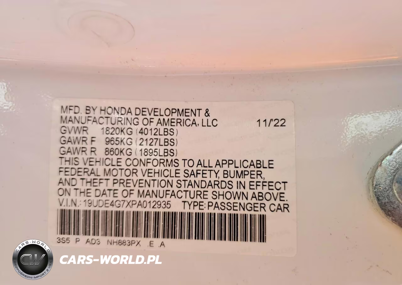 2023 Acura Integra A-Spec Tech VIN:19UDE4G7XPA012935 - 12