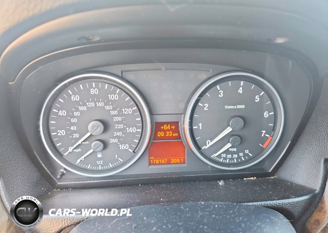 2007 BMW 328 I Sulev VIN:WBAVC53547FZ81617 - 9