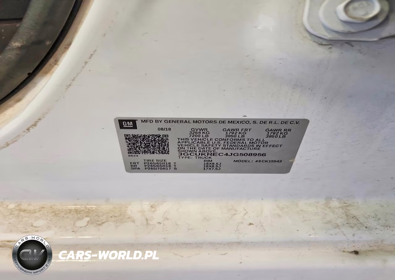 2018 Chevrolet Silverado K1500 Lt VIN:3GCUKREC4JG508956 - 12