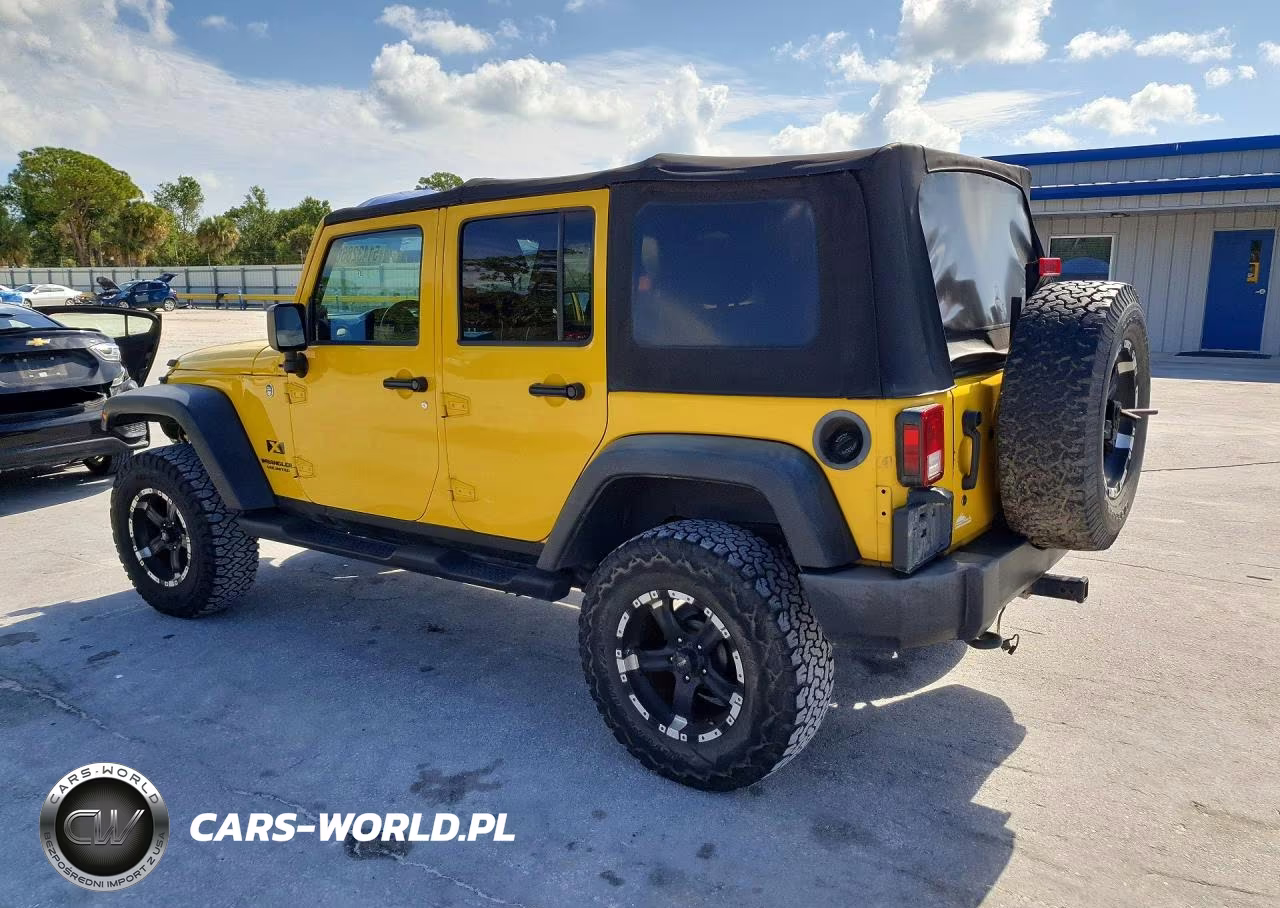 2009 Jeep Wrangler Unlimited X VIN:1J4GA39169L700197 - 2