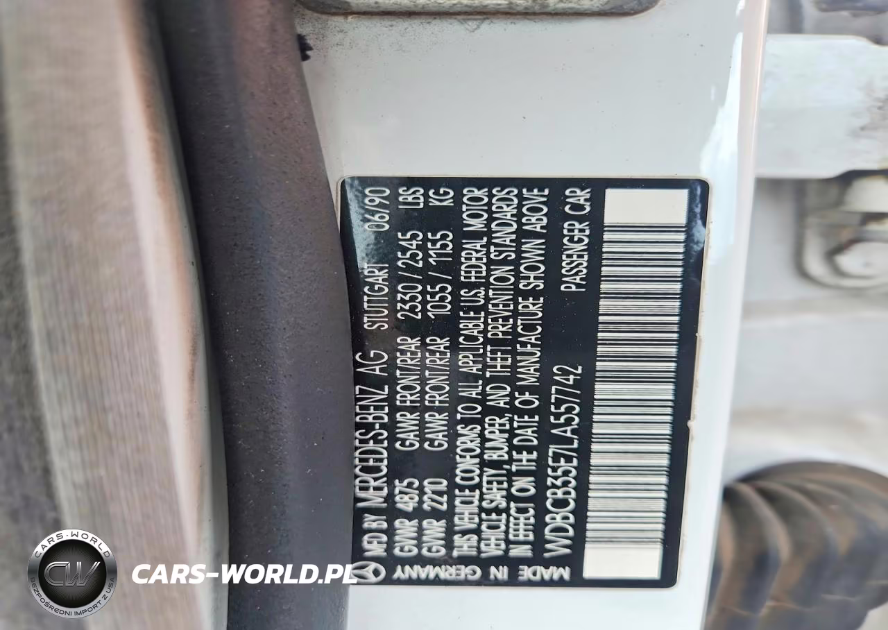 1990 Mercedes Benz 350 Sdl VIN:WDBCB35E7LA557742 - 13