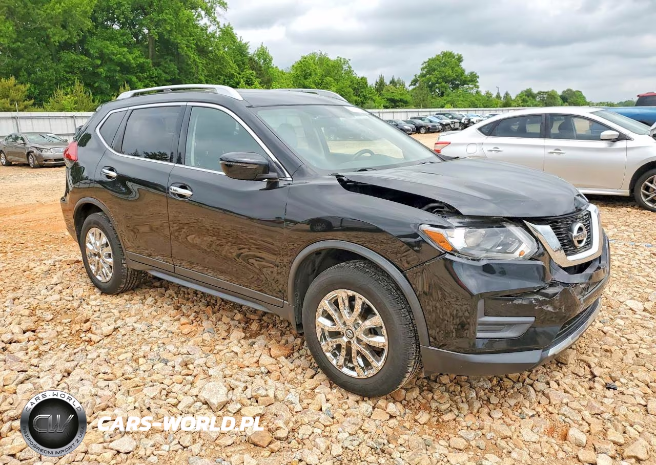 2017 Nissan Rogue Sv VIN:JN8AT2MV3HW018261 - 4