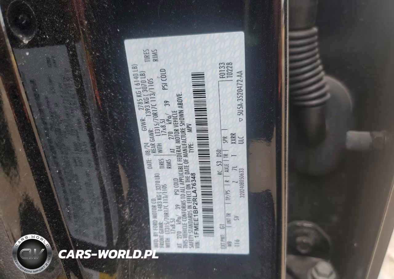 2024 Ford Bronco Black Diamond VIN:1FMEE1BP2RLA76348 - 13