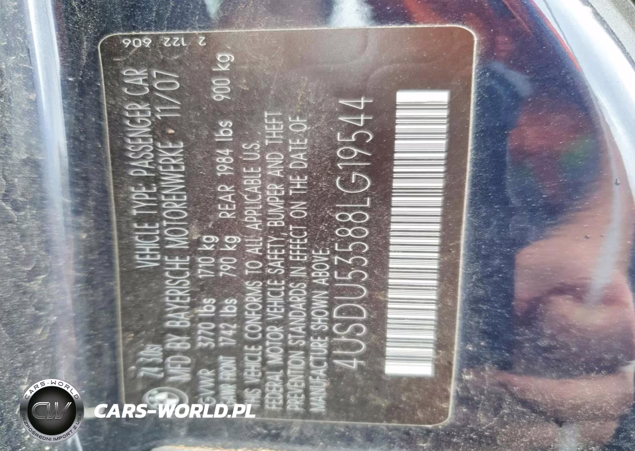 2008 BMW Z4 3.0Si VIN:4USDU53588LG19544 - 12