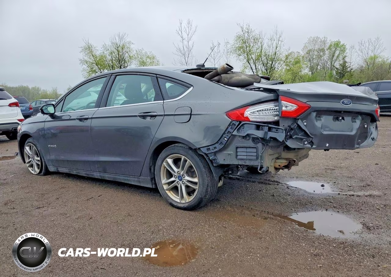 2016 Ford Fusion Se Hybrid VIN:3FA6P0LUXGR204034 - 2