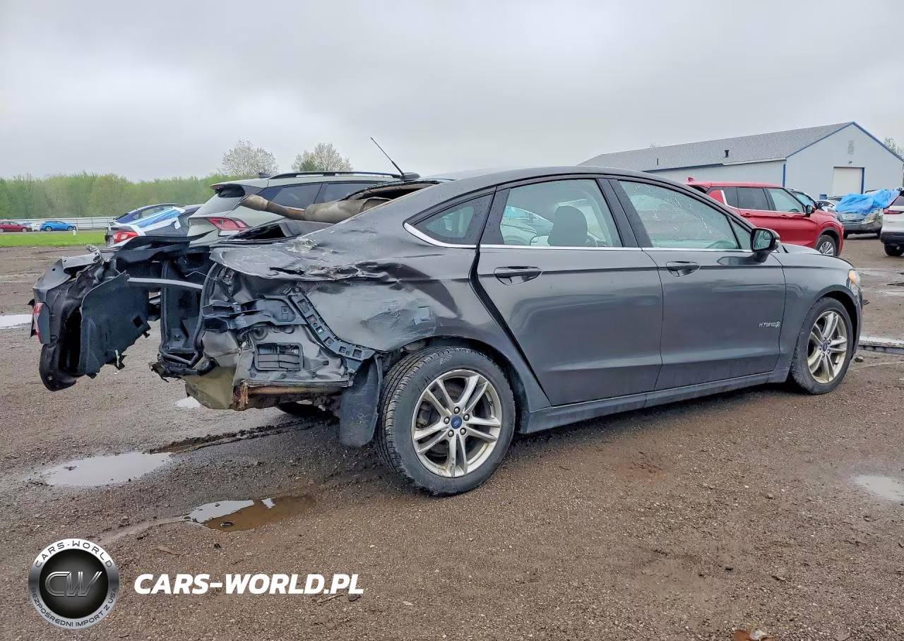 2016 Ford Fusion Se Hybrid VIN:3FA6P0LUXGR204034 - 3