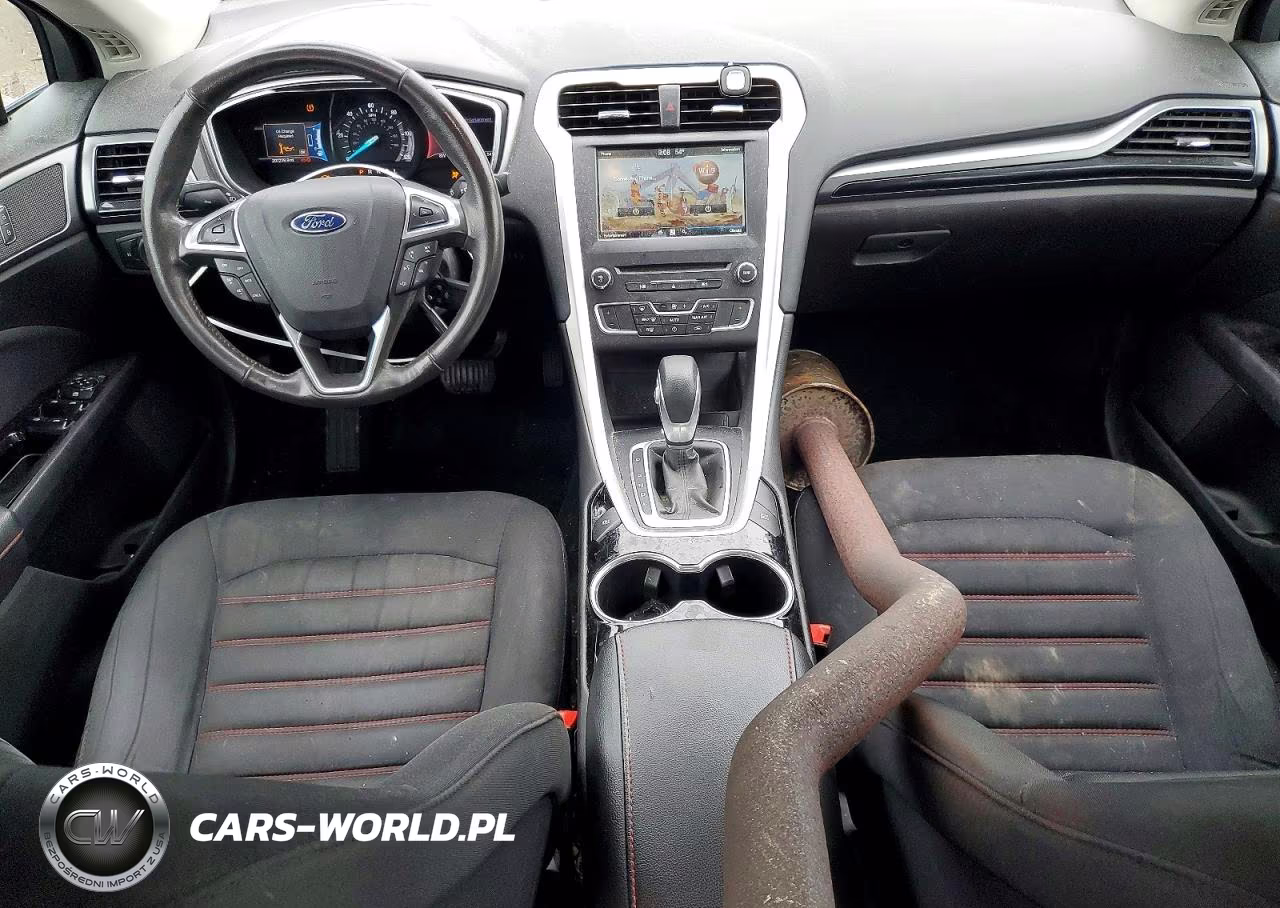 2016 Ford Fusion Se Hybrid VIN:3FA6P0LUXGR204034 - 8