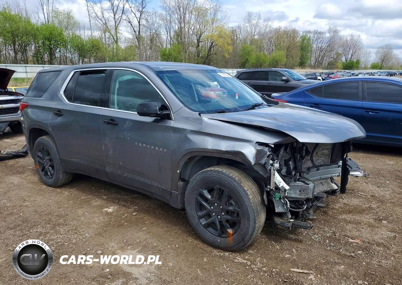 2021 Chevrolet Traverse Ls VIN:1GNEVFKW5MJ103787 - 4