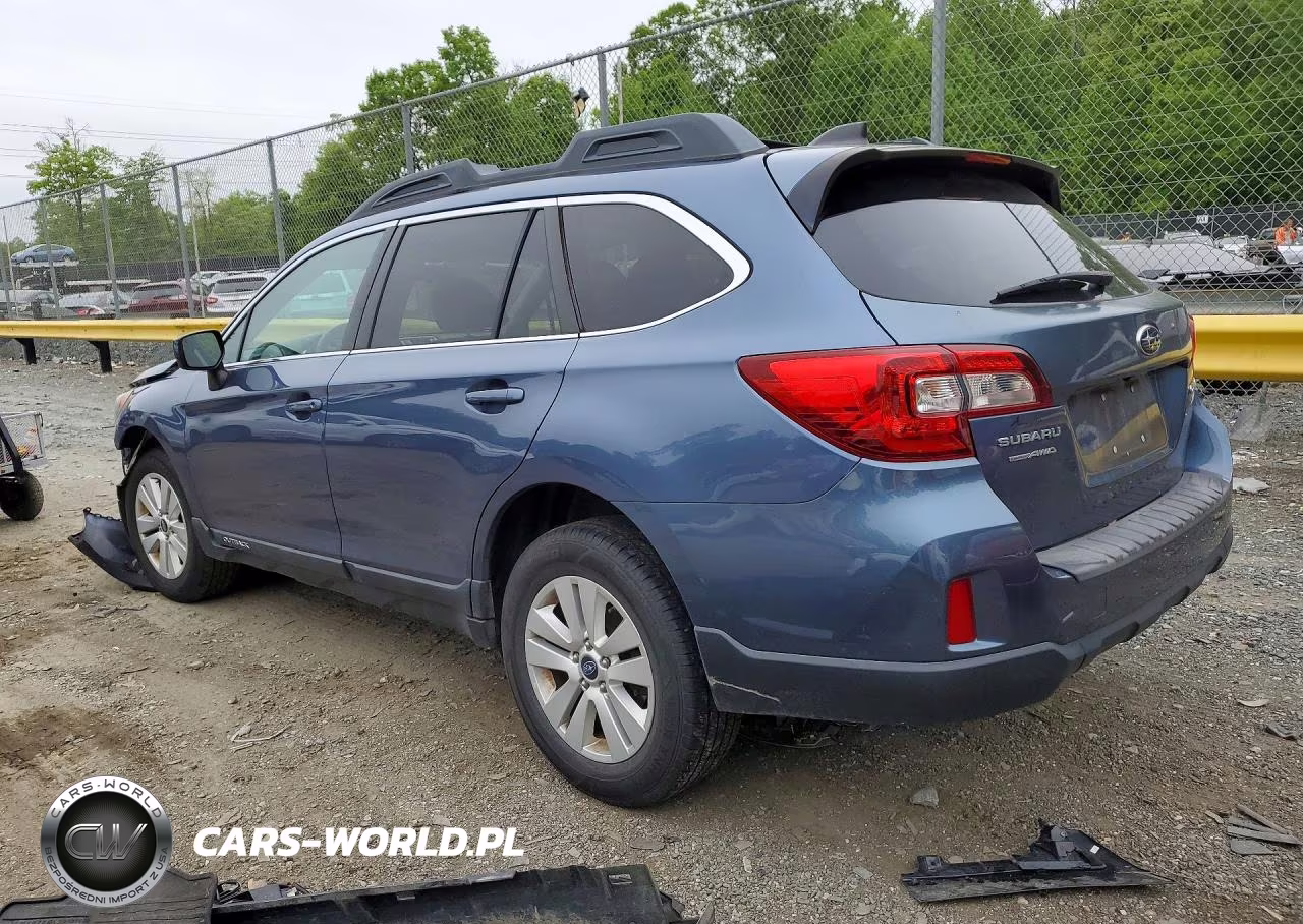 2017 Subaru Outback 2.5I Premium VIN:4S4BSACC0H3267711 - 2