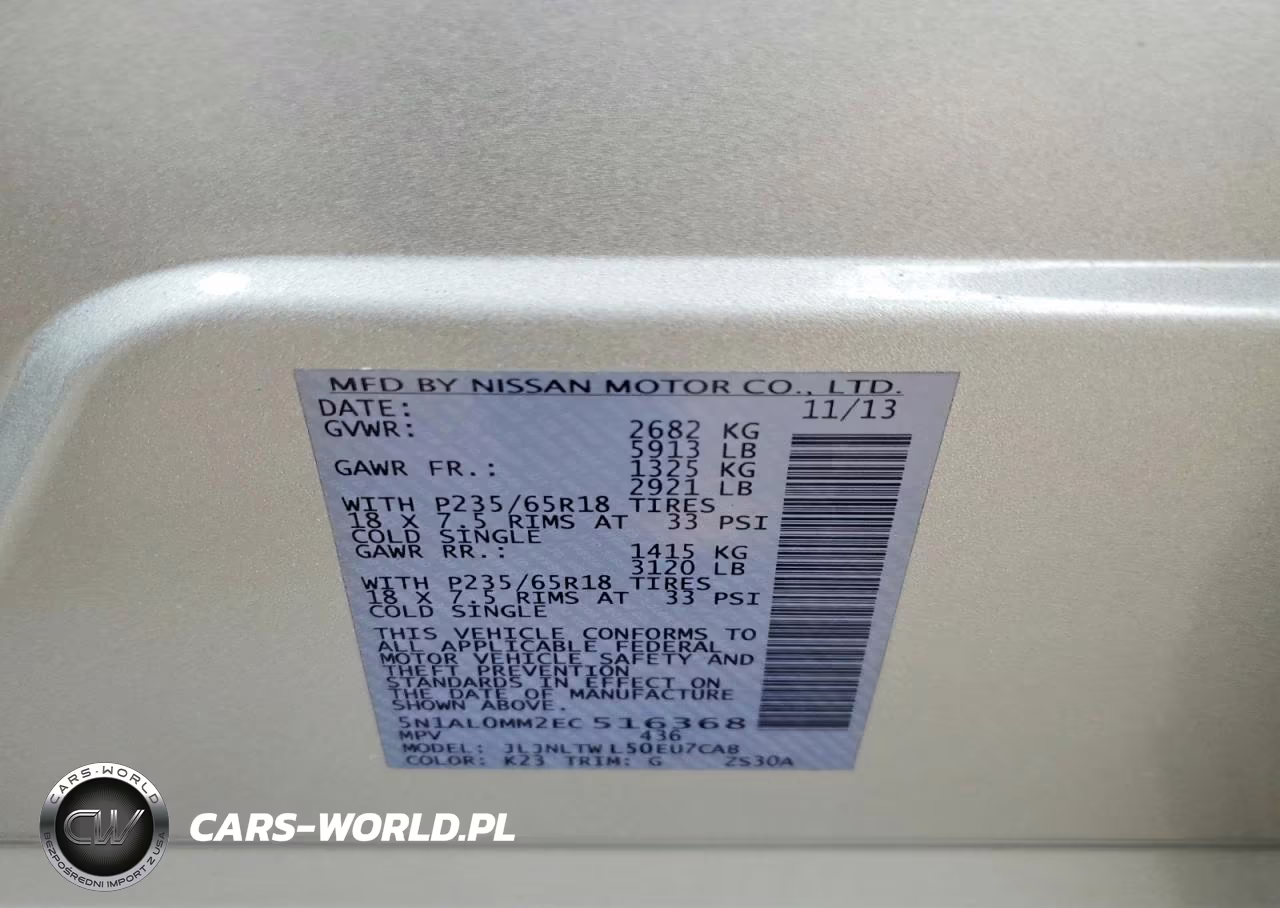 2014 Infiniti Qx60 Base VIN:5N1AL0MM2EC516368 - 12