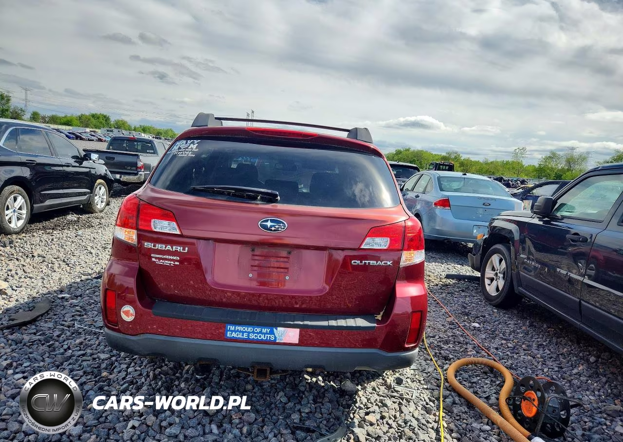 2012 Subaru Outback 2.5I Premium VIN:4S4BRCCC7C3246578 - 6